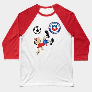 Condorito with Chile Color T-Shirt Baseball T-Shirt